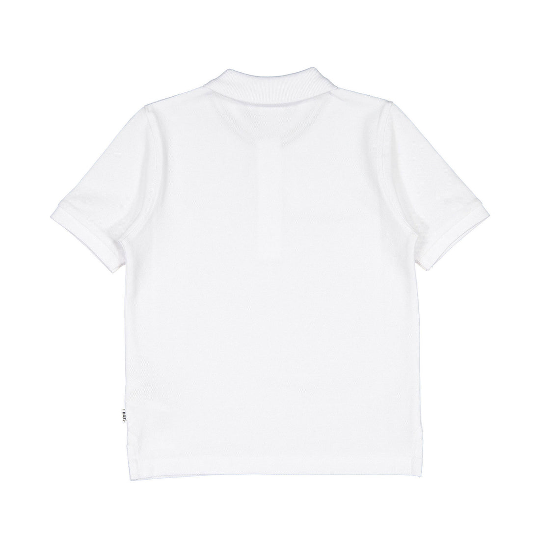 Hugo Boss White Short Sleeve Polo