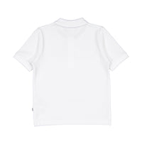 Hugo Boss White Short Sleeve Polo