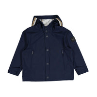 Hugo Boss Navy Hooded Windbreaker