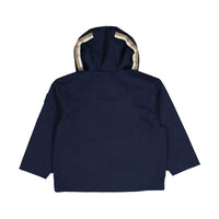 Hugo Boss Navy Hooded Windbreaker