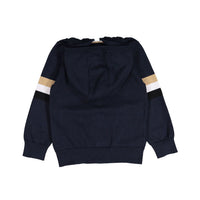 Hugo Boss Navy Mini Mezip Up Hoodie