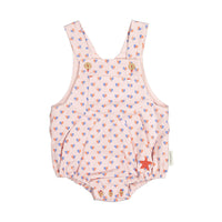 Piupiuchick Light Pink Hearts AO Romper