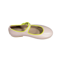 Papanatas Clay Leather Mary Janes