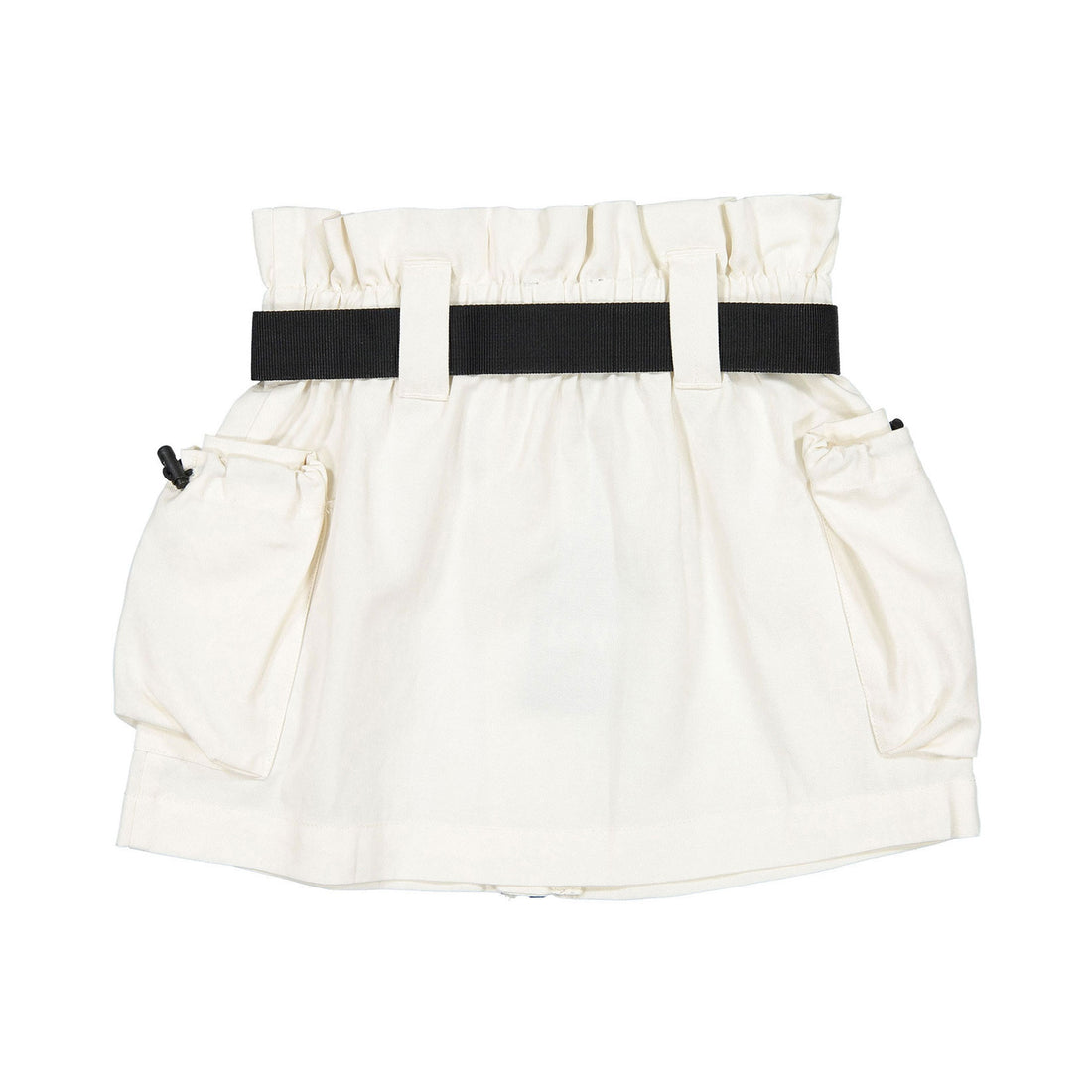 DKNY  White Skirt+Belt