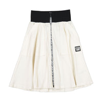 DKNY  White Long Skirt