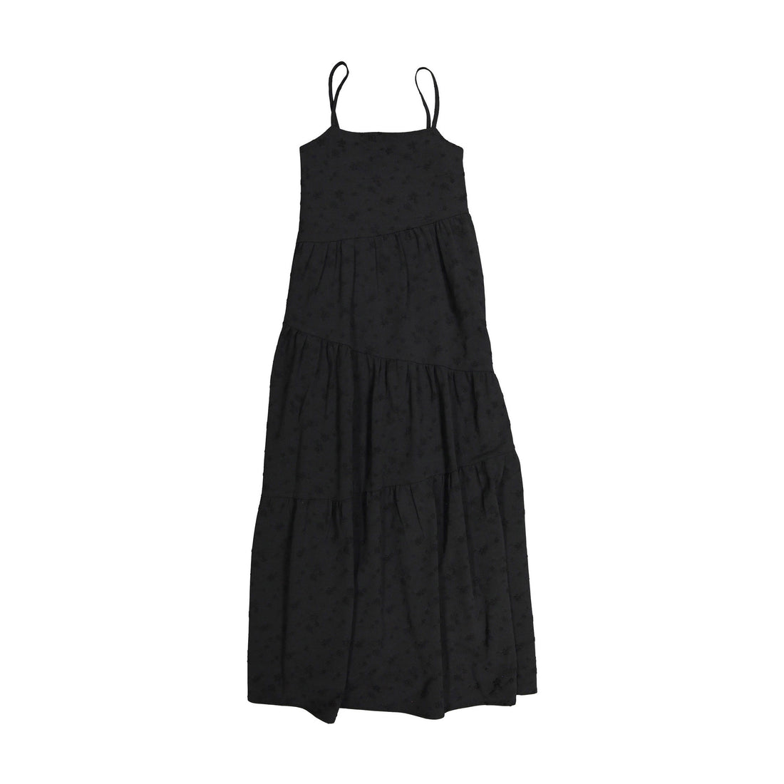 A4 Black Dressy Seamed Dress