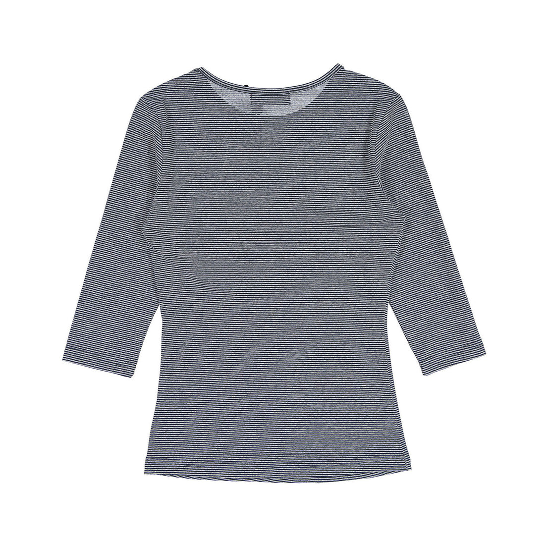 zero + us Black Striped Heart Tee