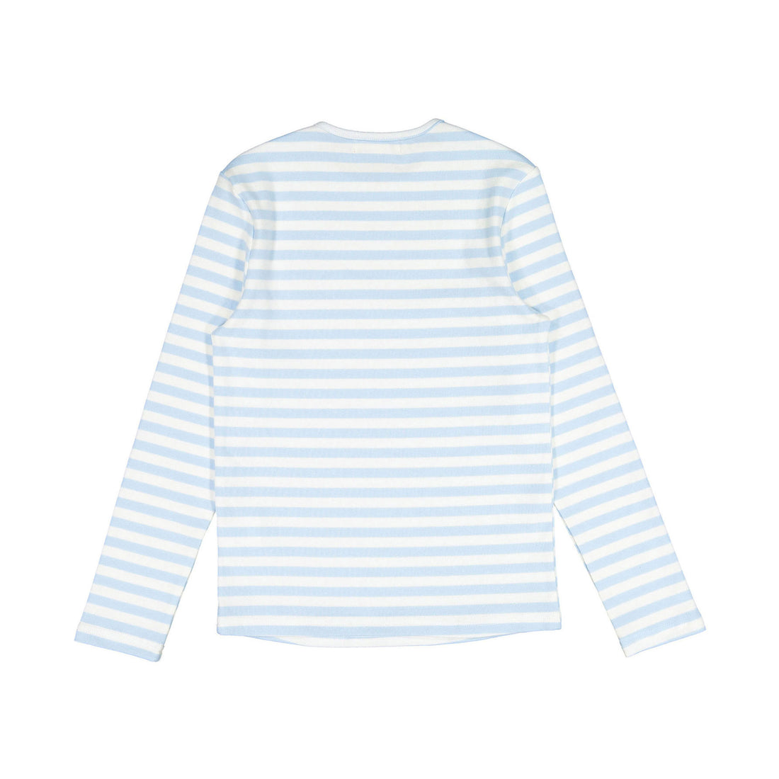 zero + us Light Blue Stripe Heart Tee