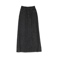 Ava Jeans Black Denim Studs Skirt