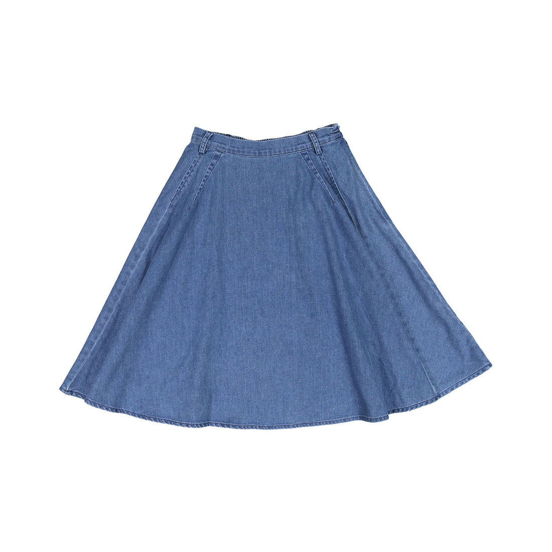 Ava Jeans Flared Denim Skirt