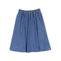 Ava Jeans Flared Denim Skirt