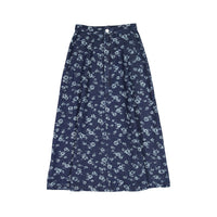 Ava Jeans Floral Denim Skirt