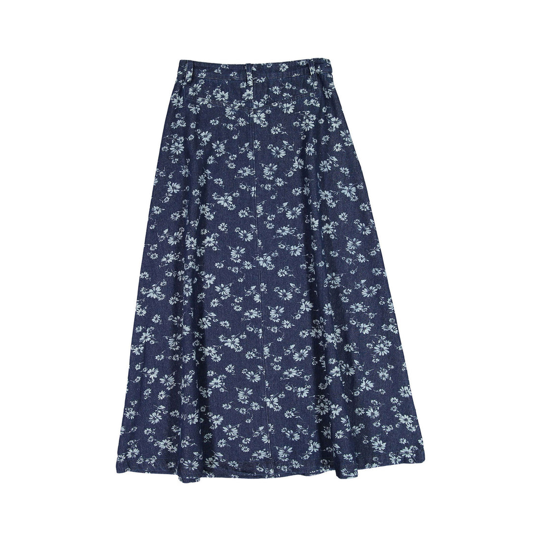 Ava Jeans Floral Denim Skirt