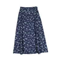 Ava Jeans Floral Denim Skirt