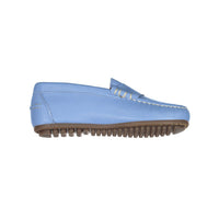 Ladida Light Blue Leather Loafer