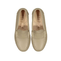 Ladida Taupe Leather Loafer