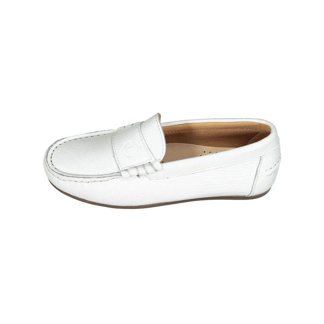 Ladida White Leather Loafer