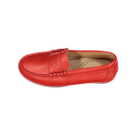 Ladida Red Leather Loafer