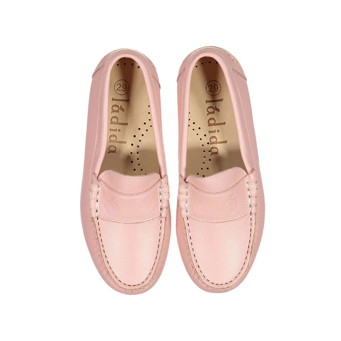 Ladida Pink Leather Loafer