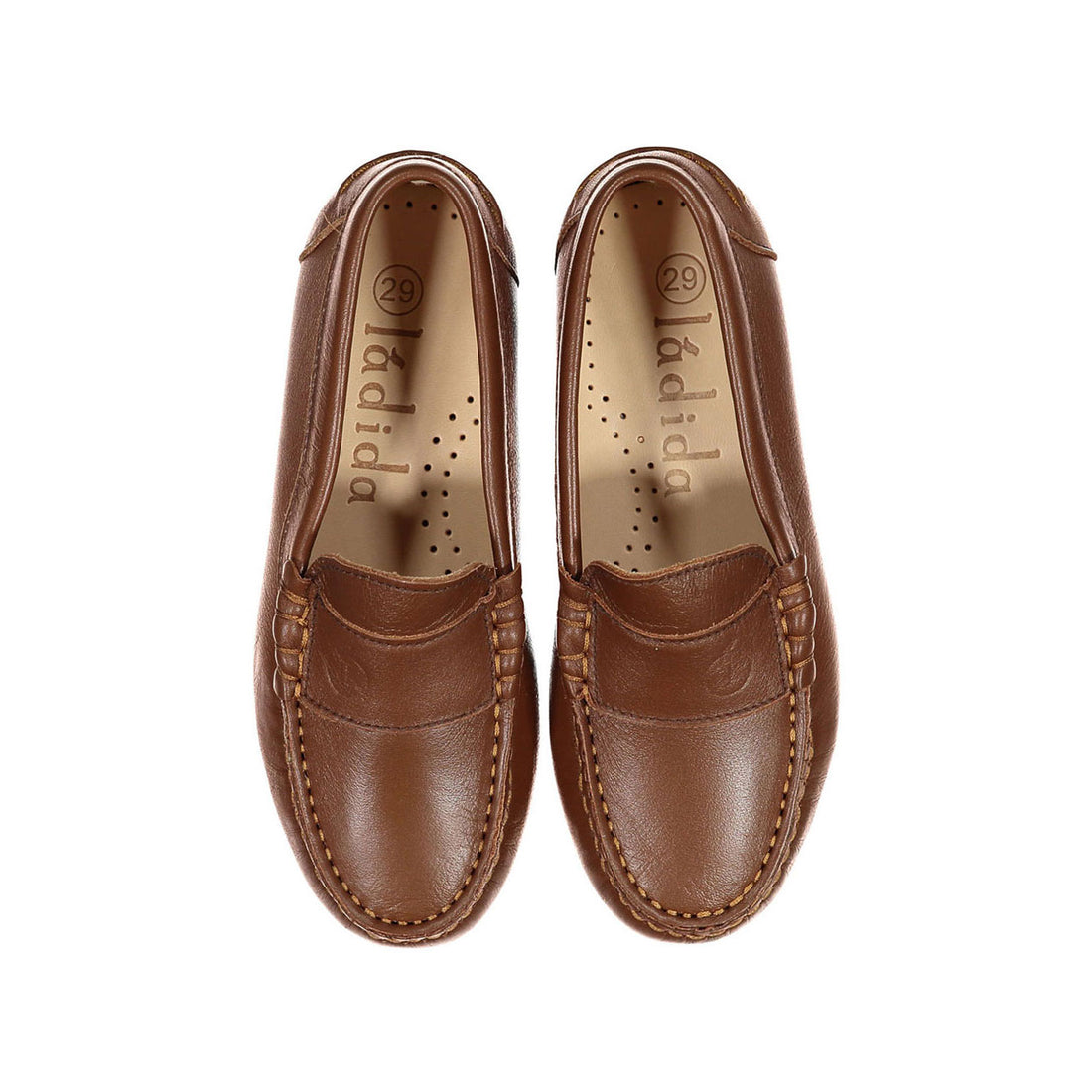 Ladida Brown Leather Loafer