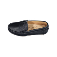 Ladida Navy Leather Loafer
