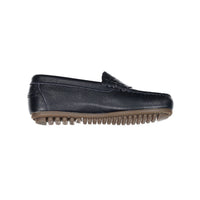 Ladida Navy Leather Loafer