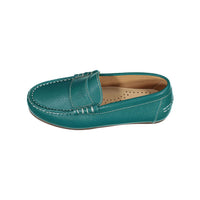 Ladida Turquoise Leather Loafer