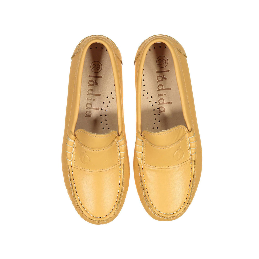 Ladida Apricot Leather Loafer