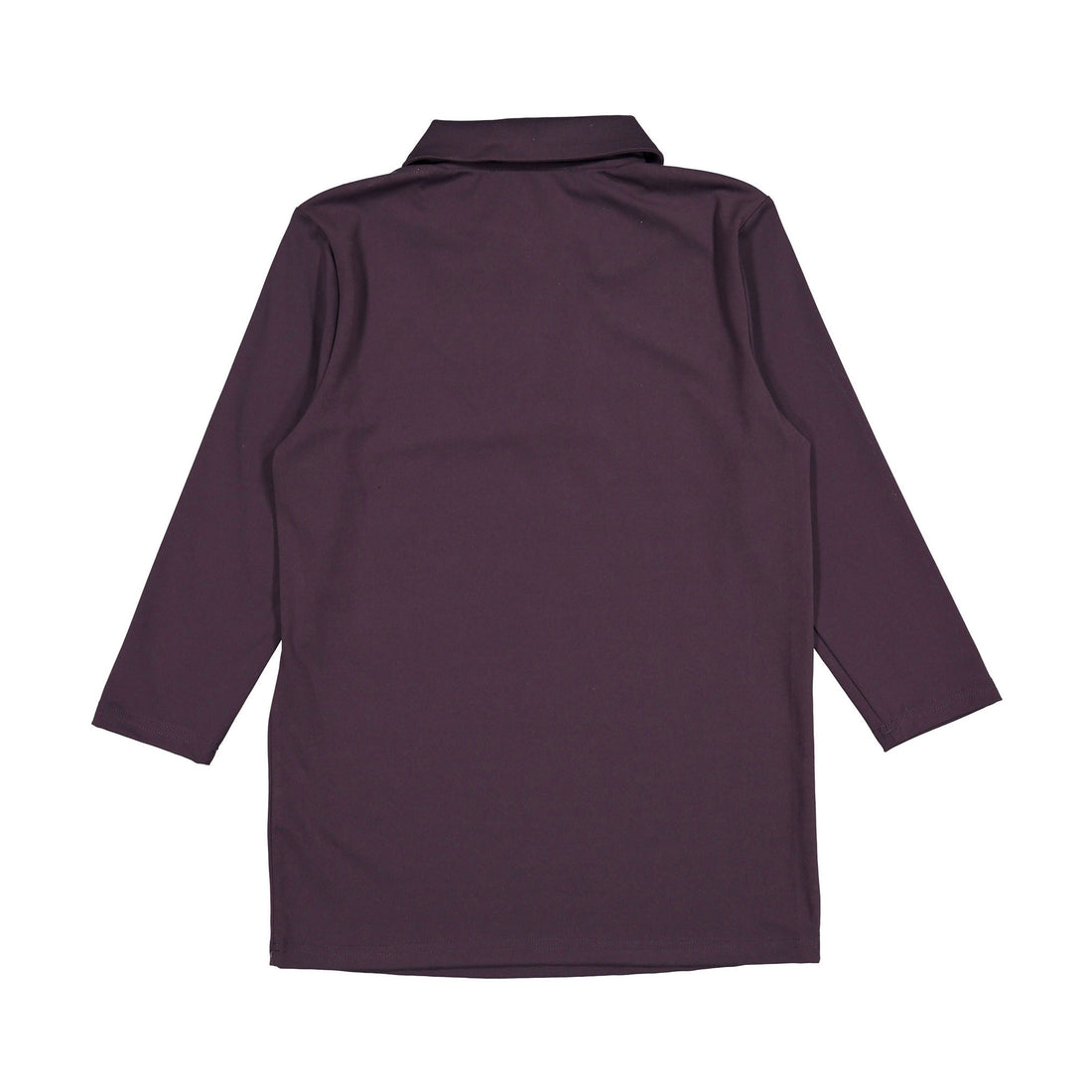 Ava Jeans Plum Zipper Polo