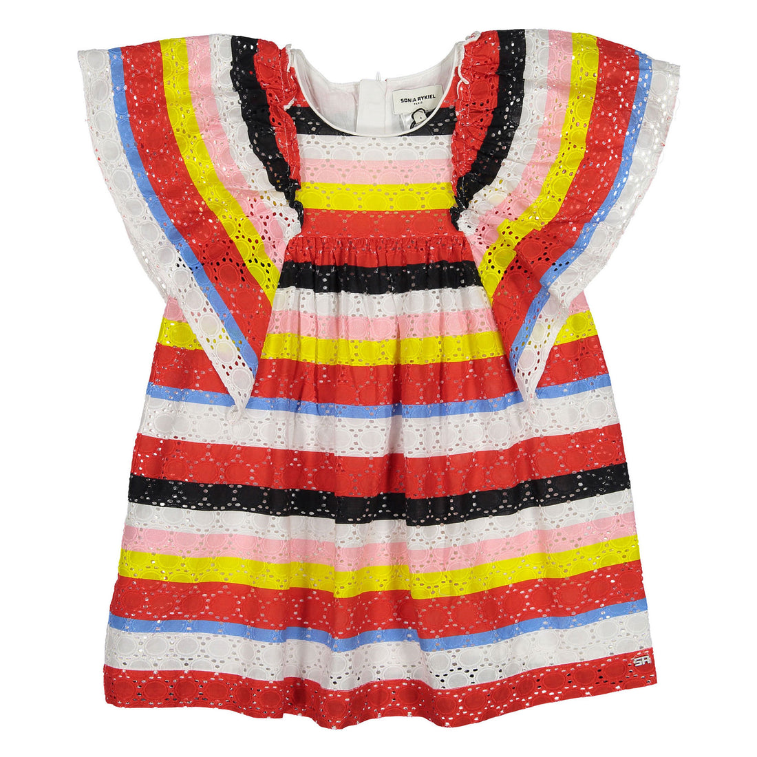 Sonia Rykiel Multi Triped Fancy Dress