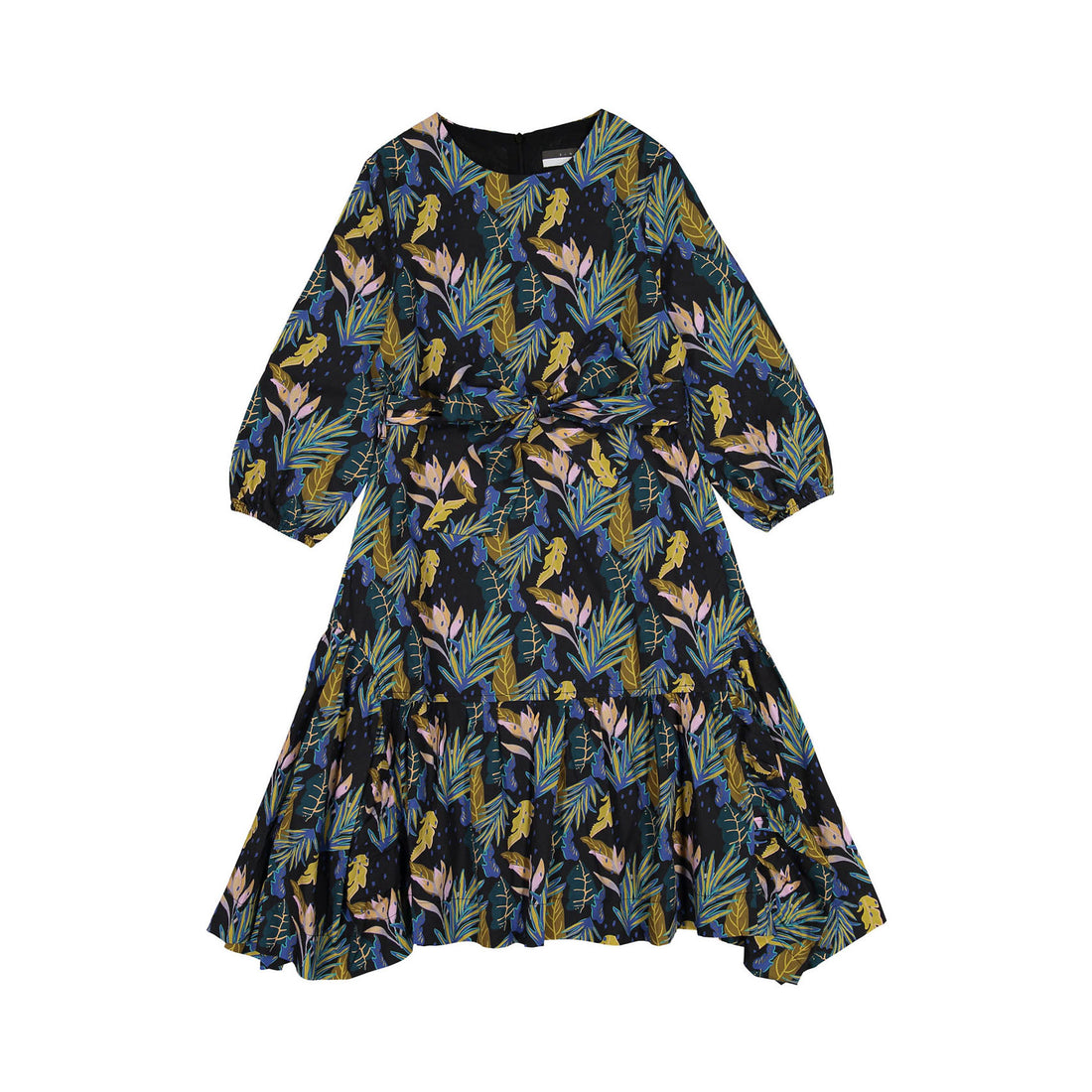 ROWE Leaf Print Dress