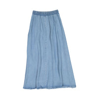 zero + us Blue Denim Patches Skirt