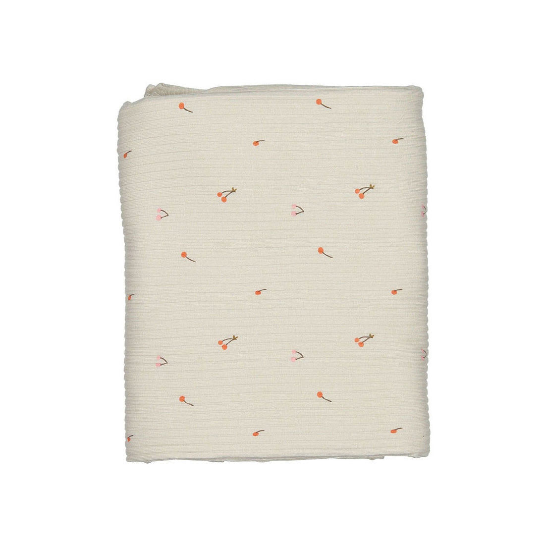 Ladida Layette Cherry Ribbed Blanket