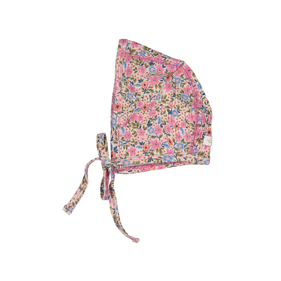 Ladida Layette Bright Floral Bonnet