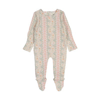 Ladida Layette Paisley Footie
