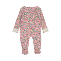 Ladida Layette Bright Floral Footie