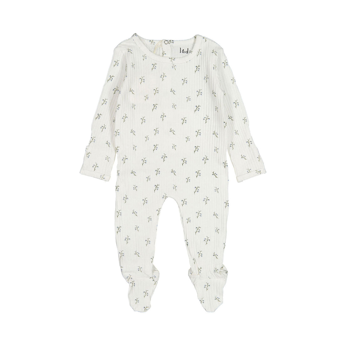 Ladida Layette Blue Blossom Footie
