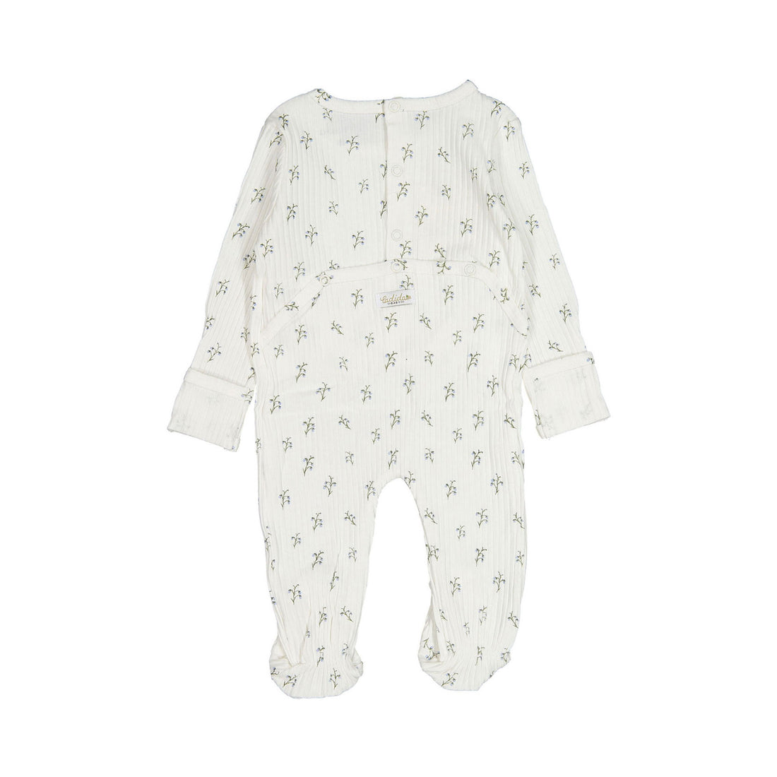 Ladida Layette Blue Blossom Footie
