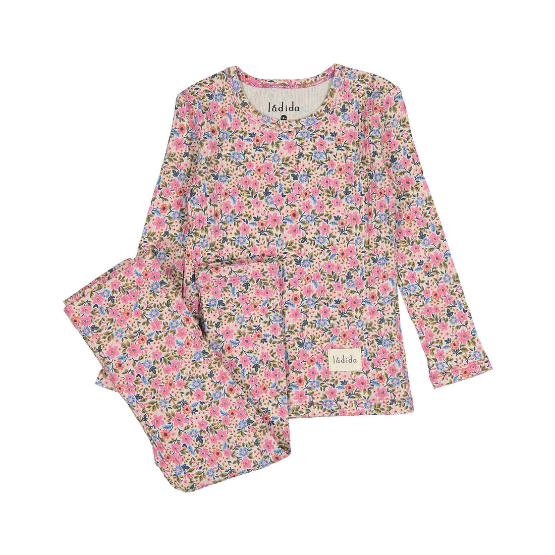 Ladida Layette Bright Floral Pajamas
