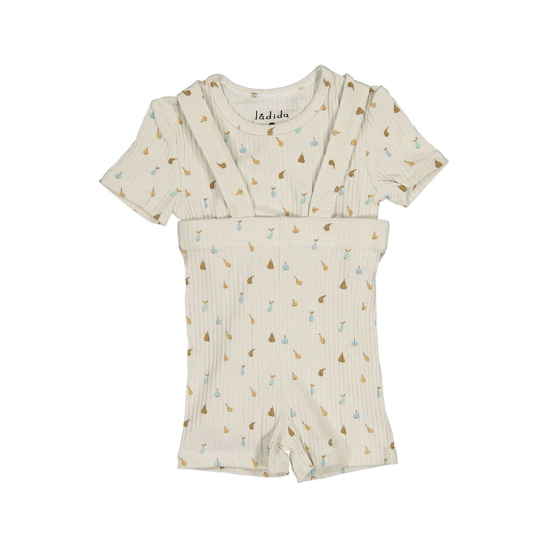 Ladida Layette Pear Suspender Set