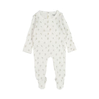Ladida Layette Pink Blossom Footie