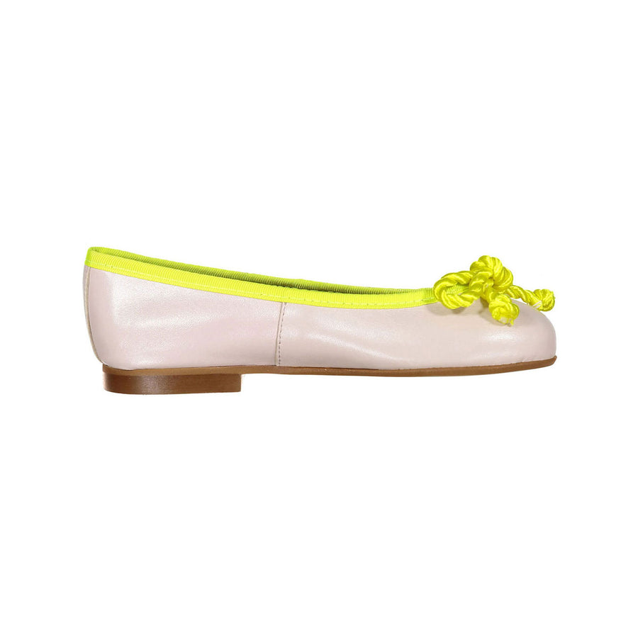 Papanatas Clay Leather Ballet Flats