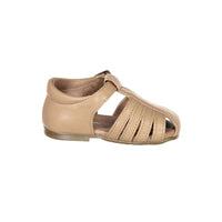 Papanatas Grainy Sand Leather Baby Sandals