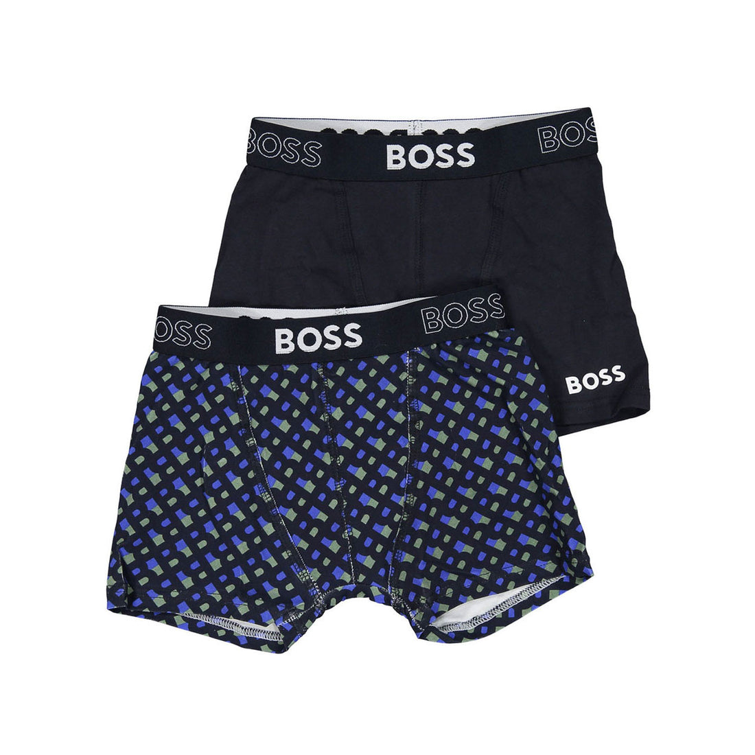 Hugo Boss Navy Set Of  Boxer Shorts