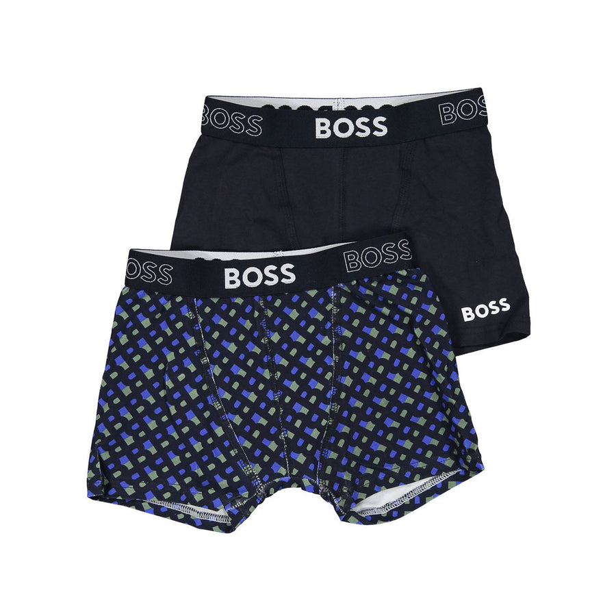 Hugo Boss Navy Set Of  Boxer Shorts