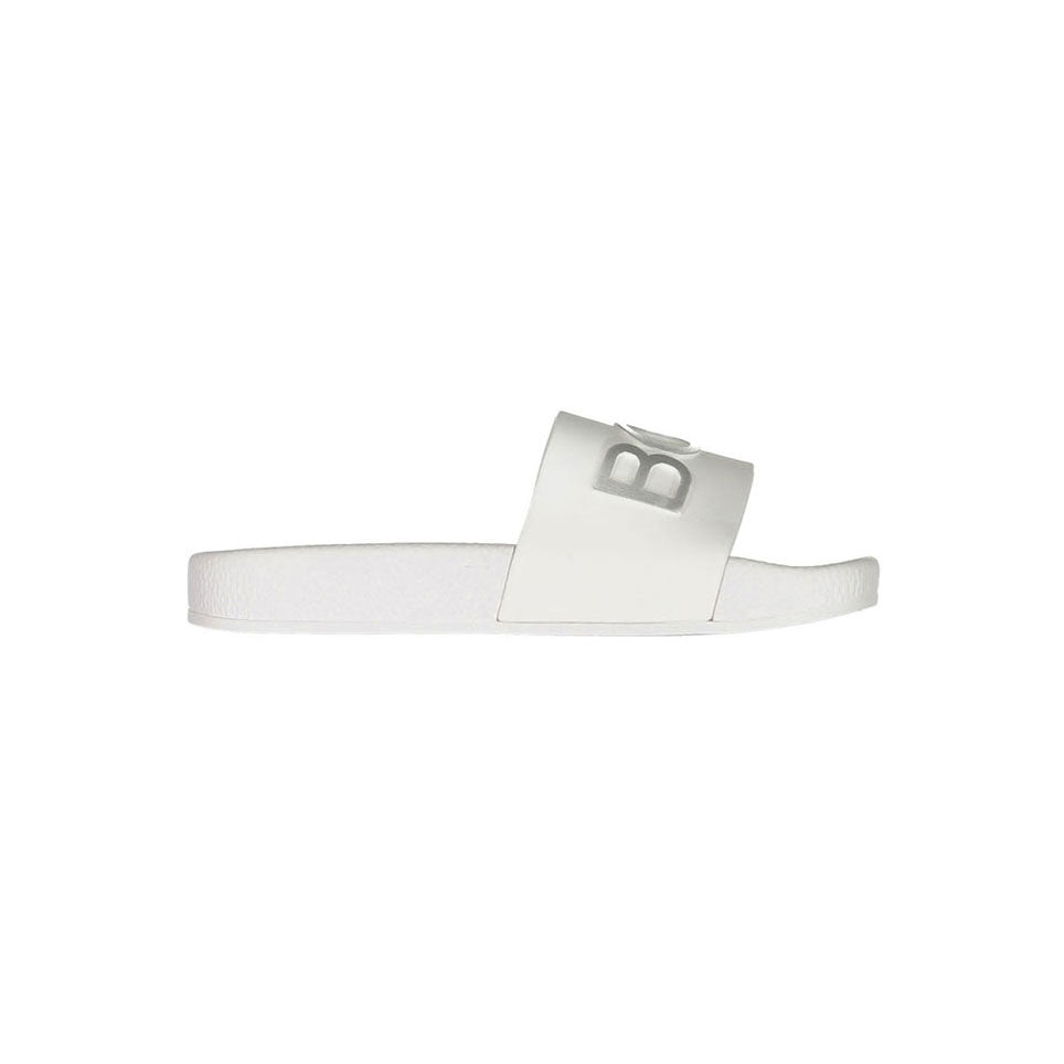 Hugo Boss White Mini Me Slides