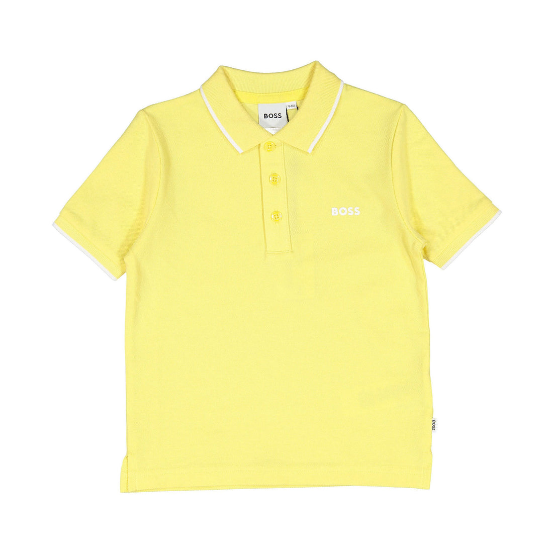 Hugo Boss  Yellow Short Sleeve Polo