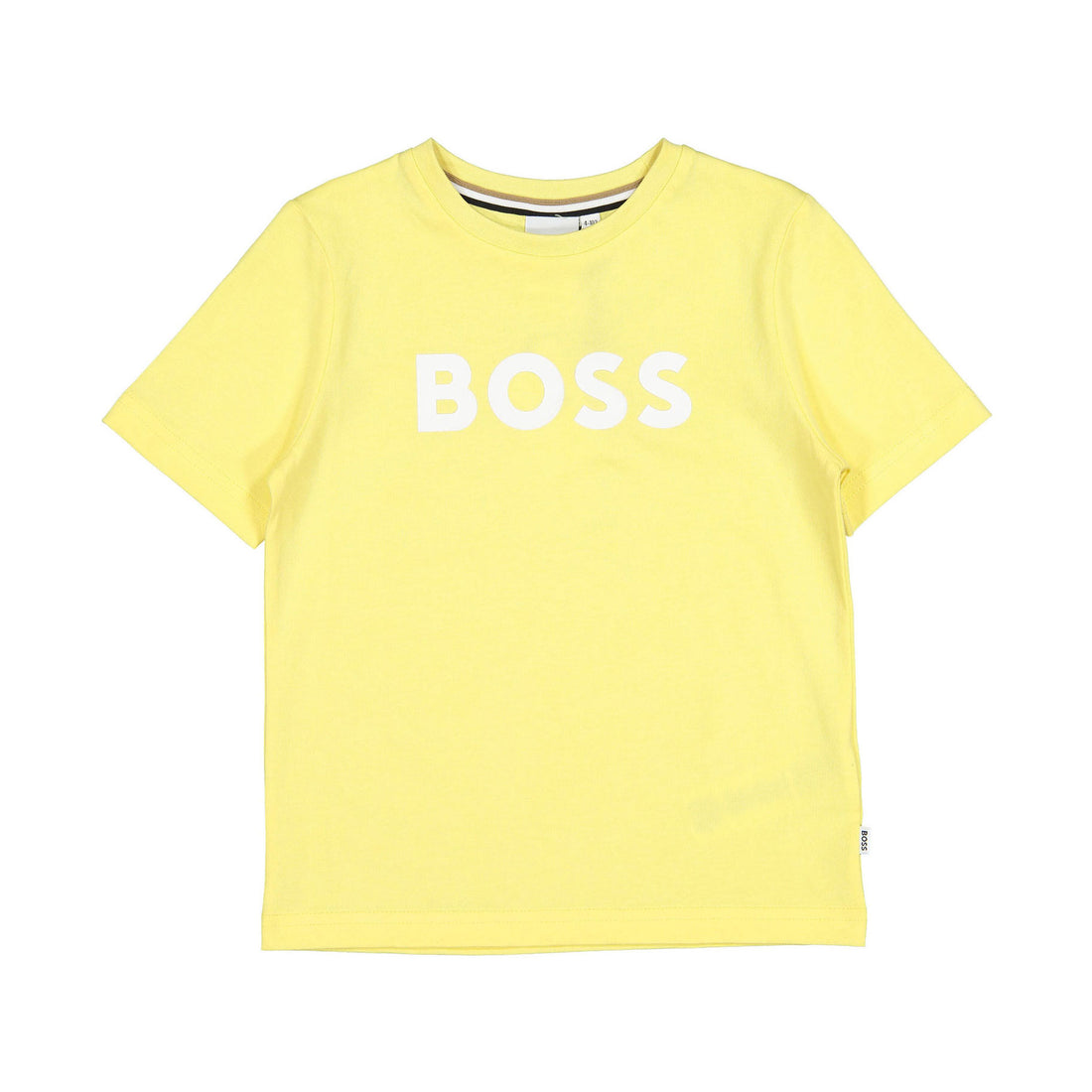 Hugo Boss Yellow Short Sleeves Tee-Shirt