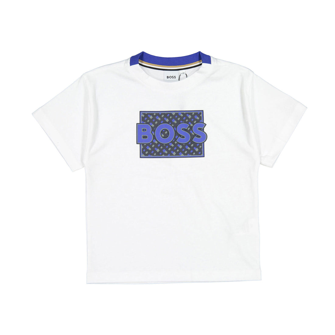 Hugo Boss White Short Sleeves Tee-Shirt