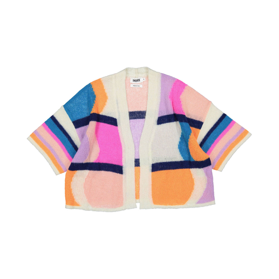 Indee Off White Kimono Knit Cardigan